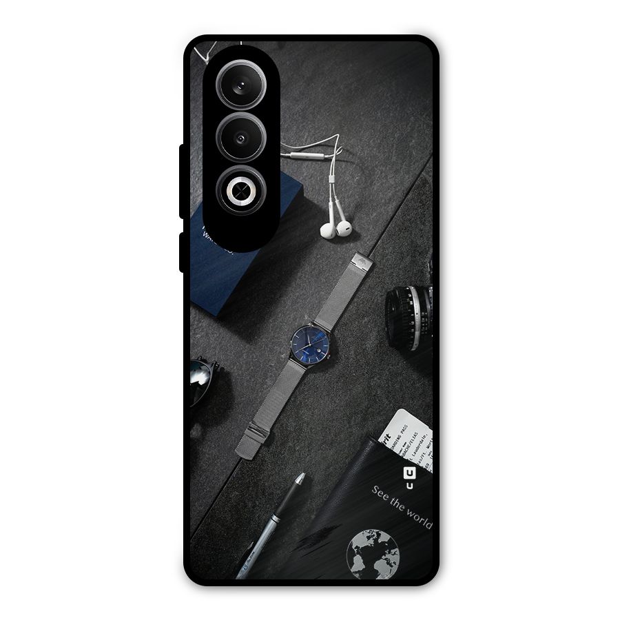 See The World Metal Back Case for OnePlus Nord CE4