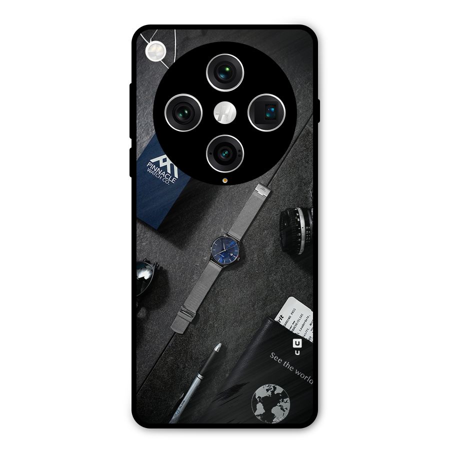 See The World Metal Back Case for Oppo Find X8 Pro