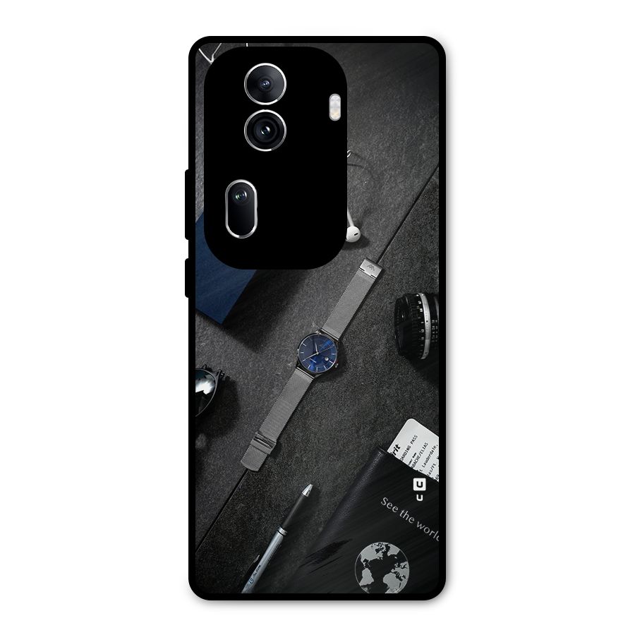 See The World Metal Back Case for Oppo Reno11 Pro 5G
