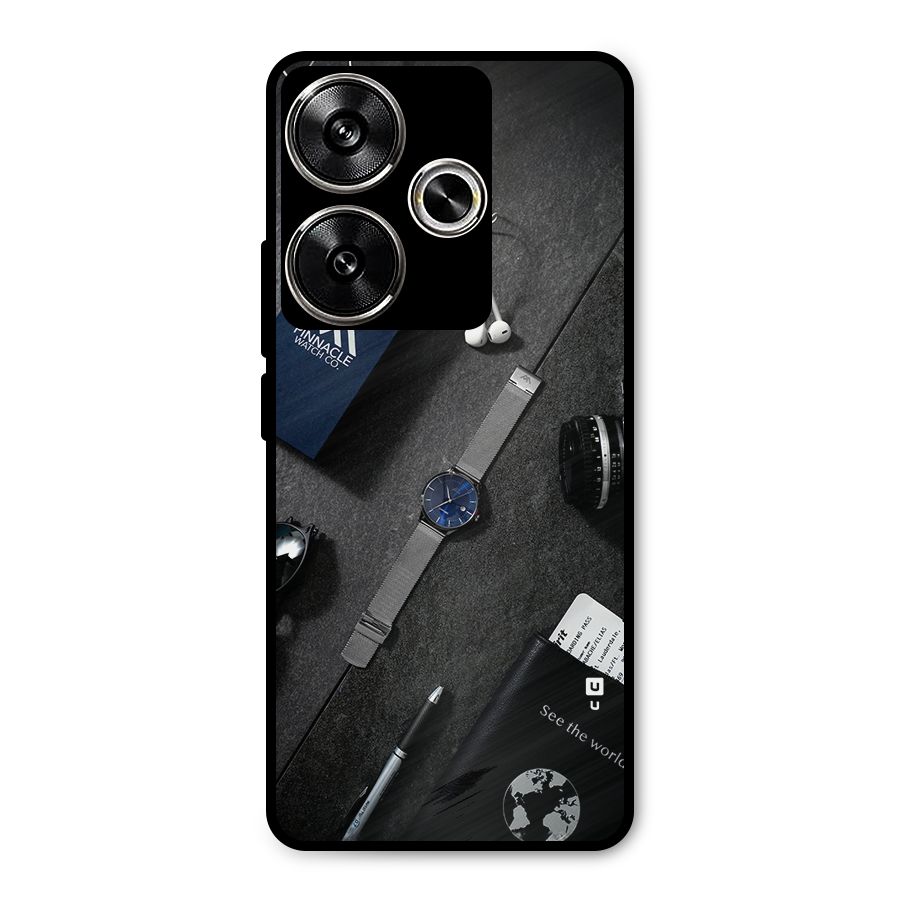 See The World Metal Back Case for Poco F6