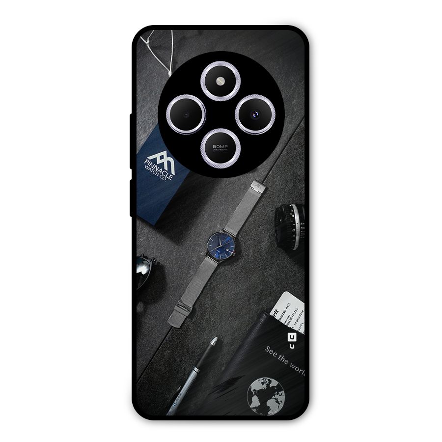 See The World Metal Back Case for Poco M7