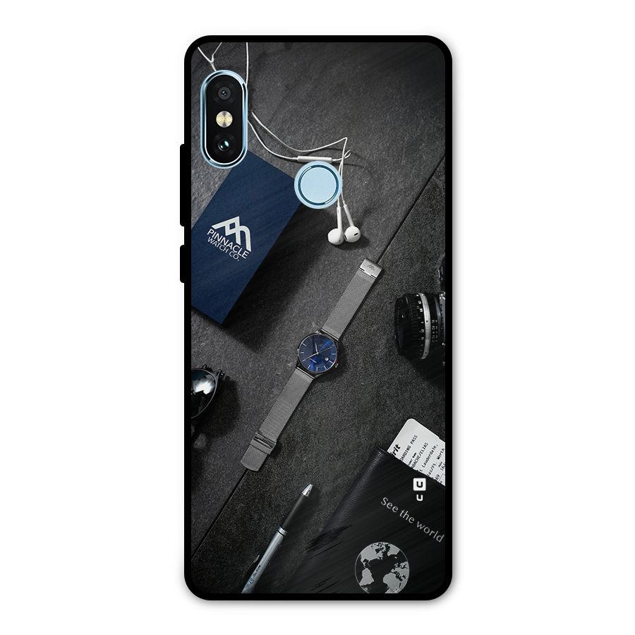 See The World Metal Back Case for Redmi Note 5 Pro