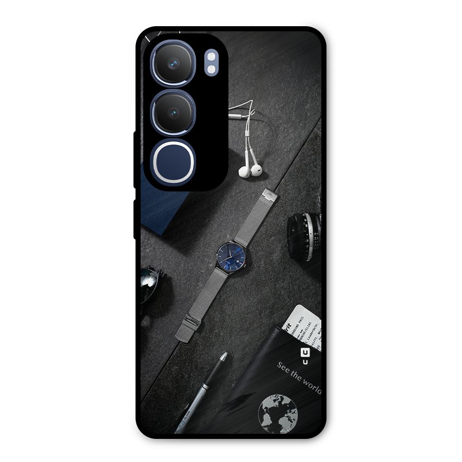 See The World Metal Back Case for Vivo Y29