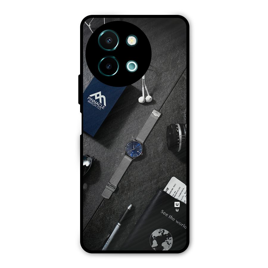 See The World Metal Back Case for Vivo Y58
