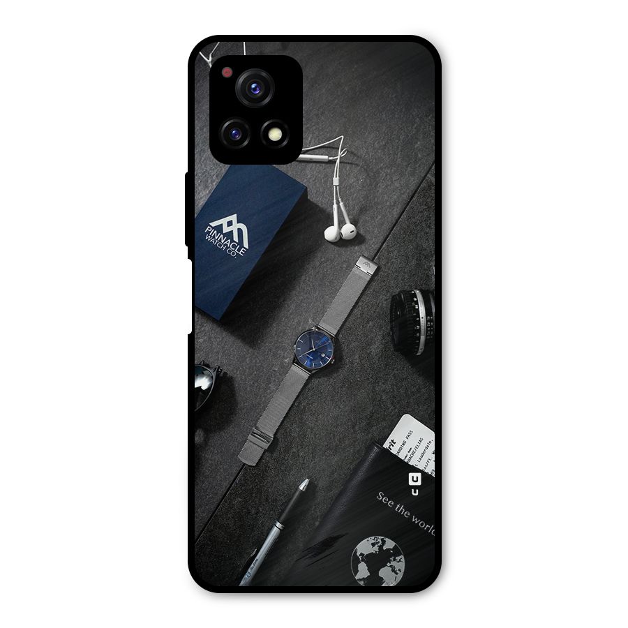 See The World Metal Back Case for Vivo Y72 5G