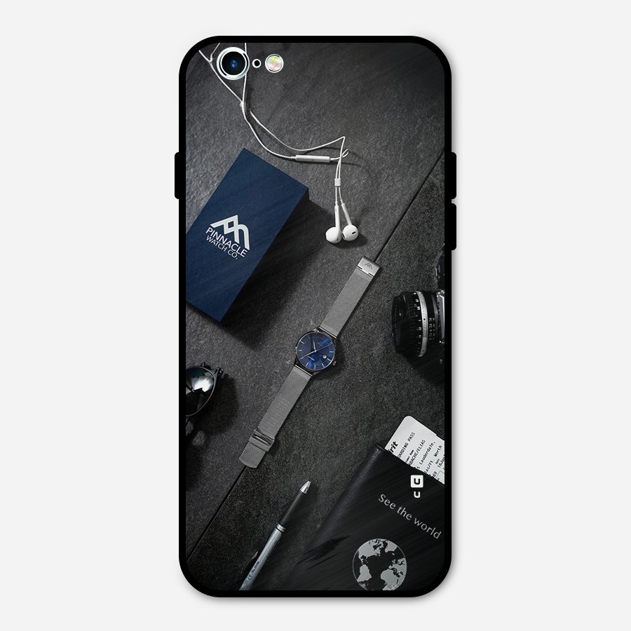 See The World Metal Back Case for iPhone 6 6s
