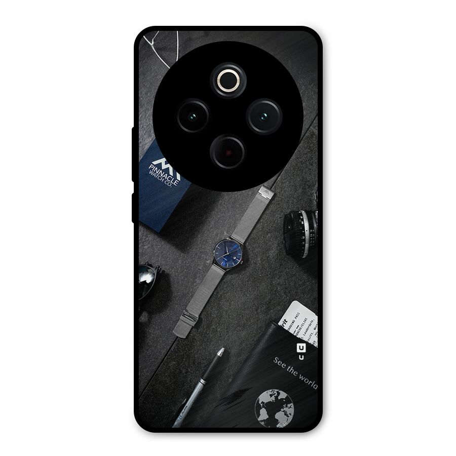 See The World Metal Back Case for iQOO Z10