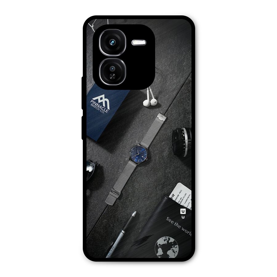 See The World Metal Back Case for iQOO Z9x