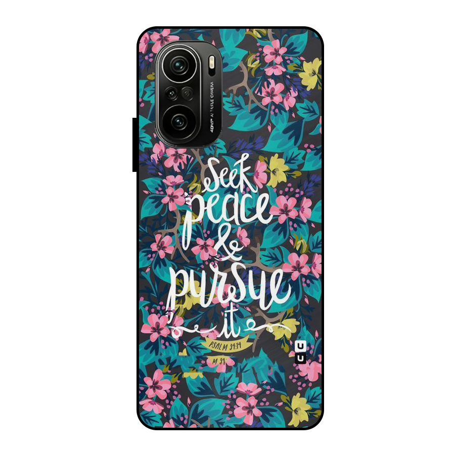 Seek Peace Metal Back Case for Mi 11x