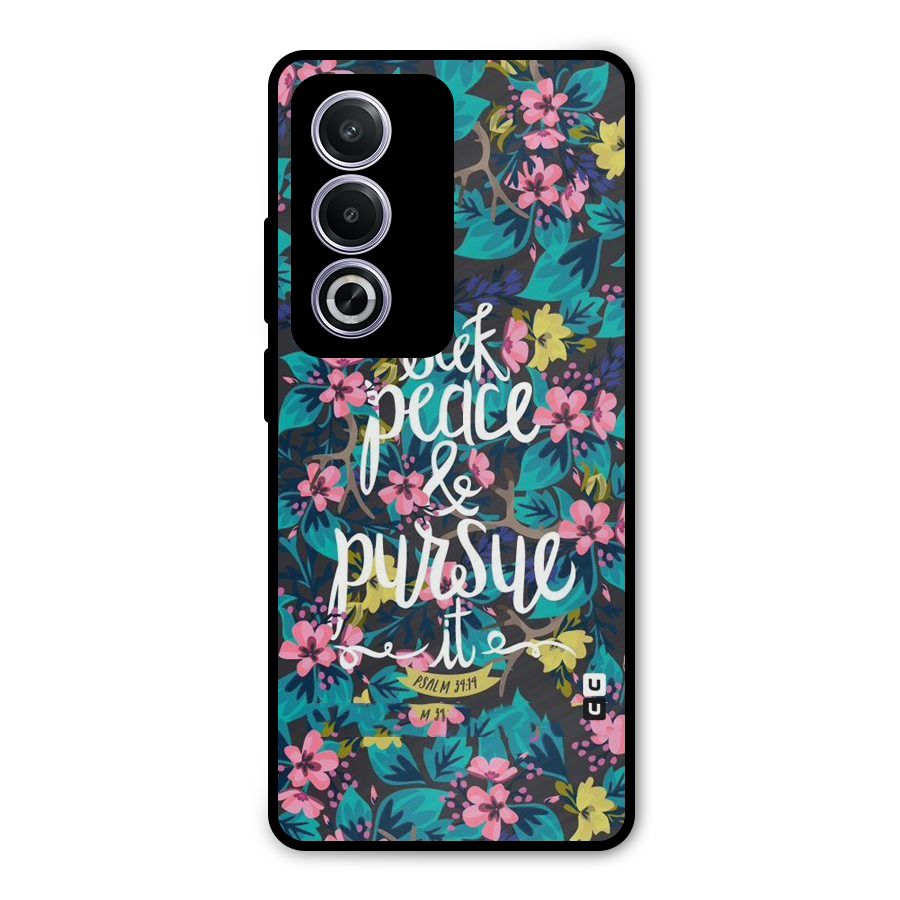 Seek Peace Metal Back Case for Oppo K12x