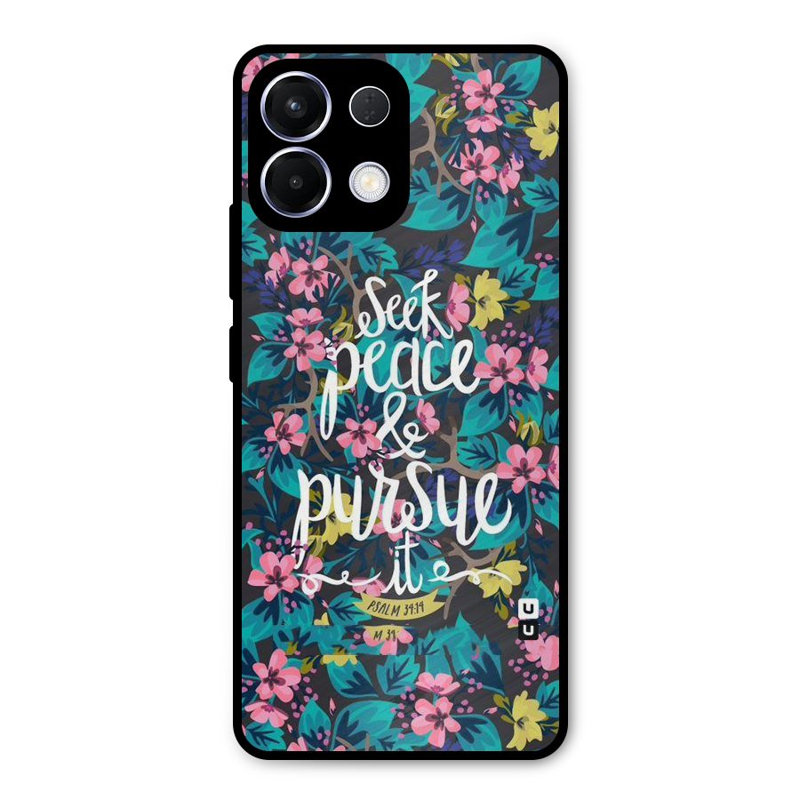 Seek Peace Metal Back Case for Oppo K13