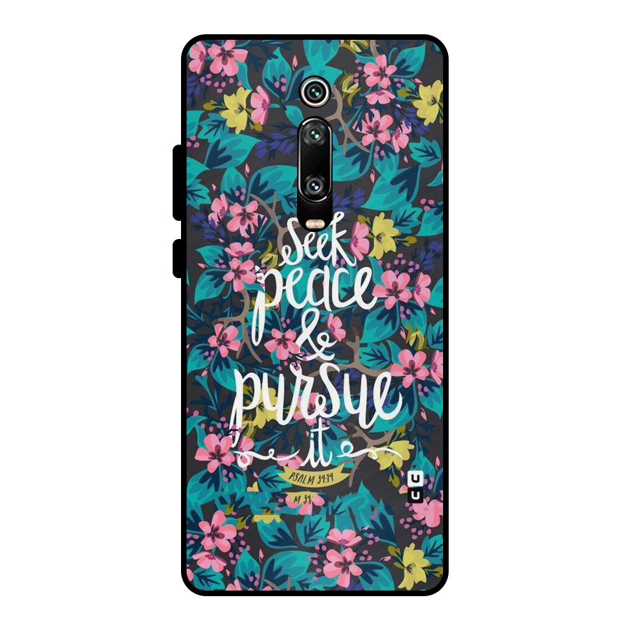 Seek Peace Metal Back Case for Redmi K20 Pro
