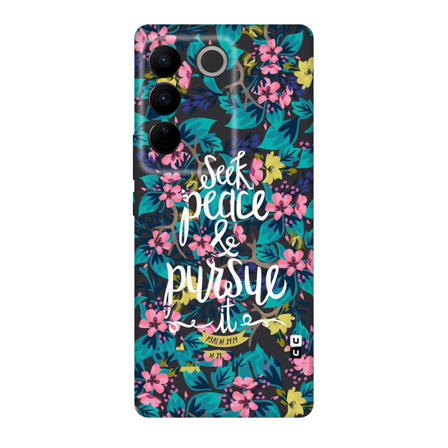 Seek Peace Original Polycarbonate Back Case for Vivo V27