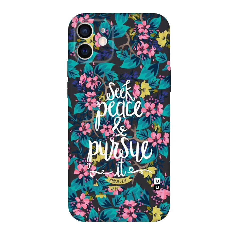 Seek Peace Original Polycarbonate Back Case for iPhone 12