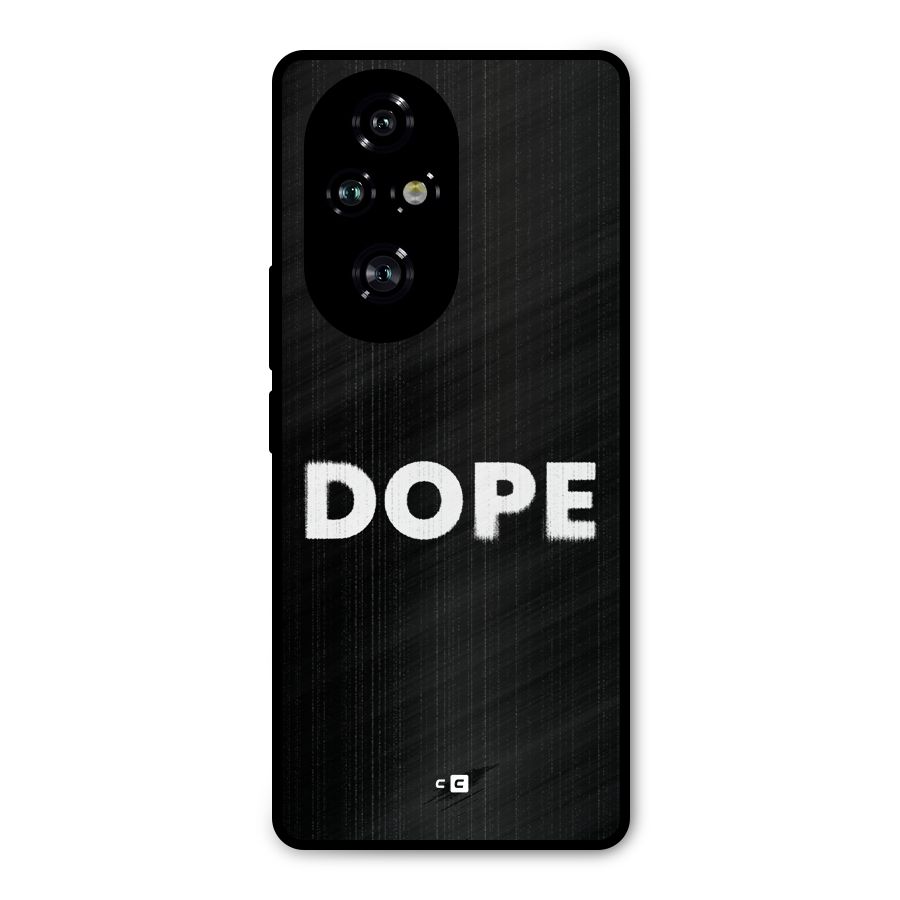 Sense Alert Metal Back Case for Honor 200 Pro