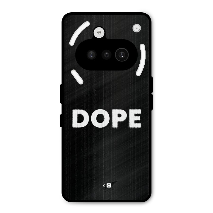 Sense Alert Metal Back Case for Nothing Phone 3a