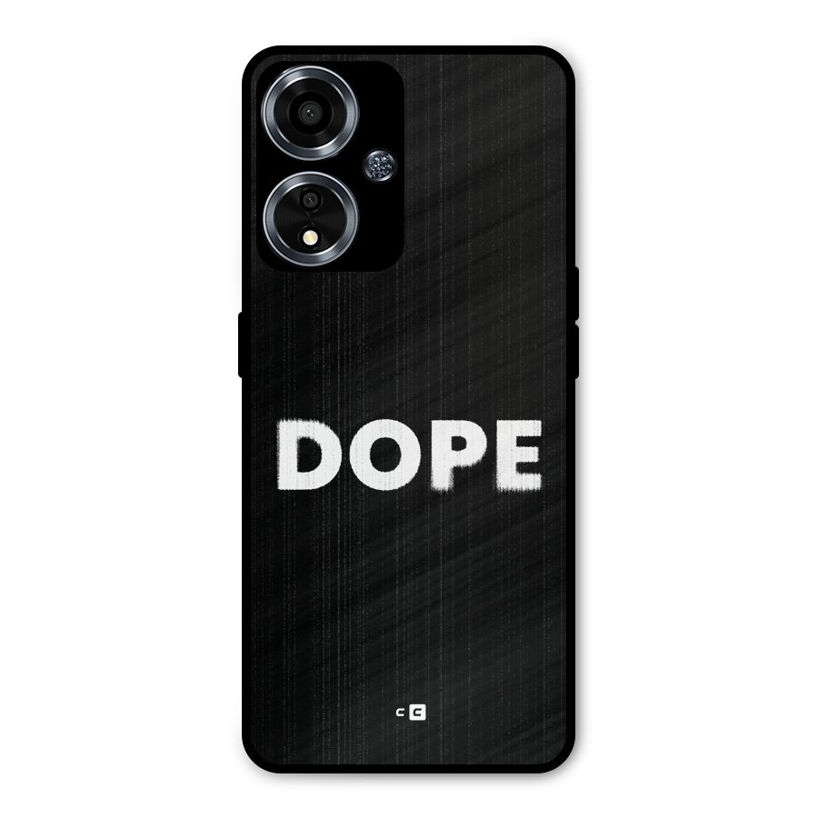 Sense Alert Metal Back Case for Oppo A59