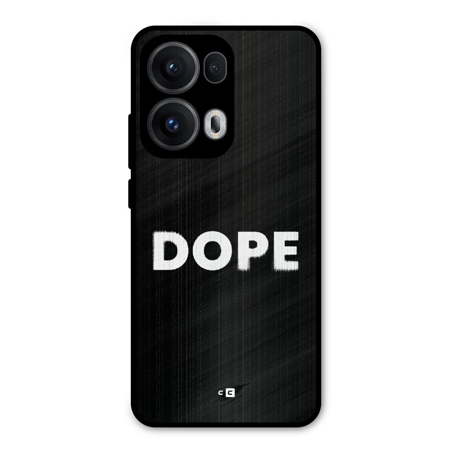 Sense Alert Metal Back Case for Oppo Reno13 Pro
