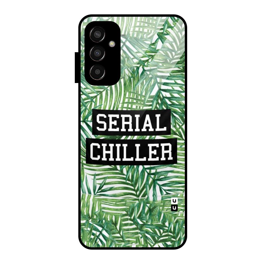 Serial Chiller Glass Back Case for Galaxy F13