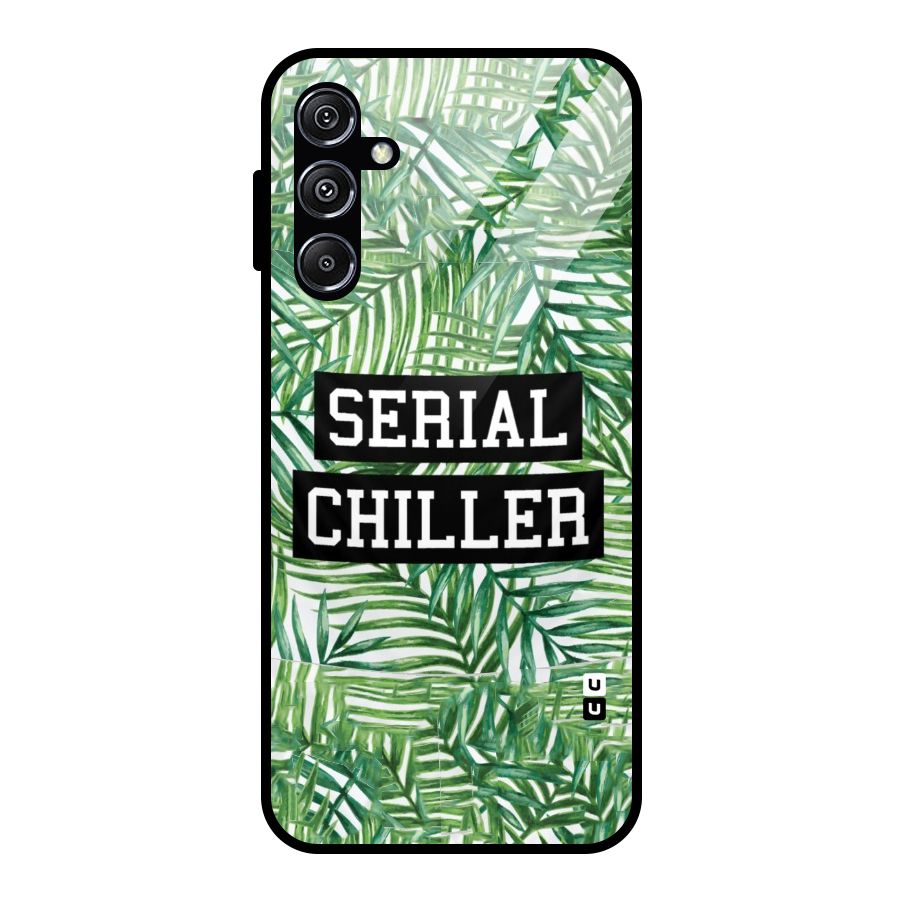 Serial Chiller Glass Back Case for Galaxy M34 5G