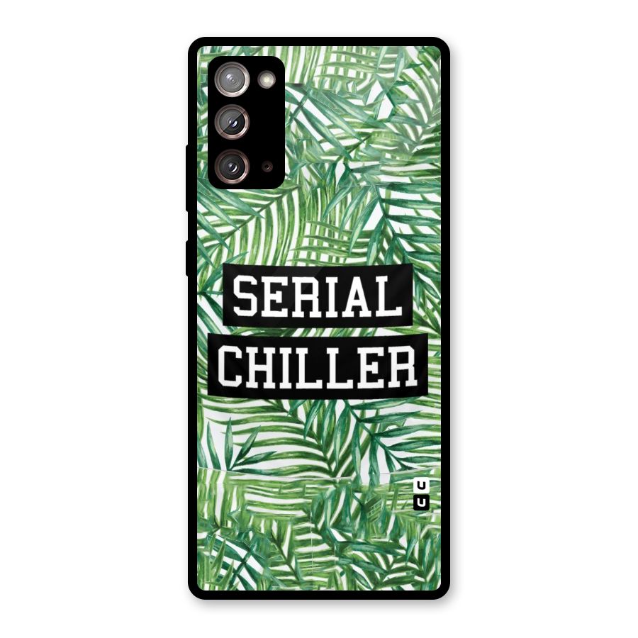 Serial Chiller Glass Back Case for Galaxy Note 20