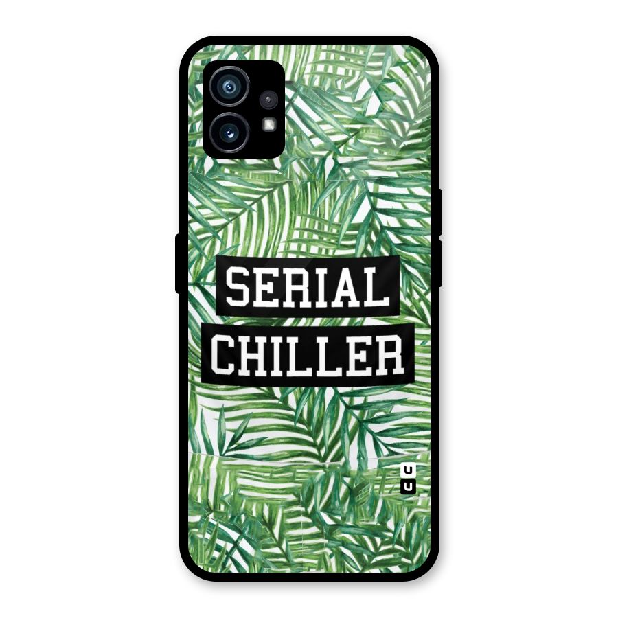 Serial Chiller Glass Back Case for Nothing Phone 1
