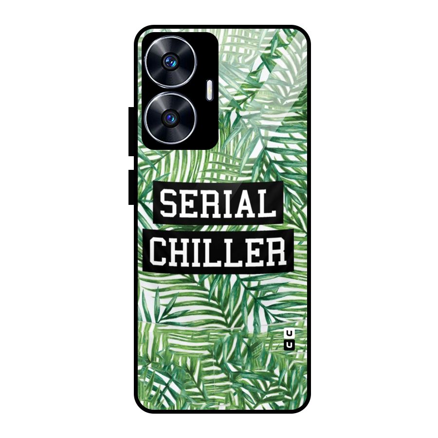 Serial Chiller Glass Back Case for Realme Narzo N55