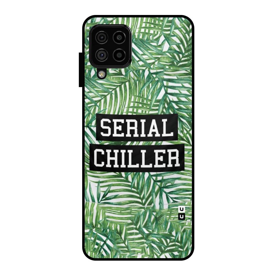 Serial Chiller Metal Back Case for Galaxy A22 4G