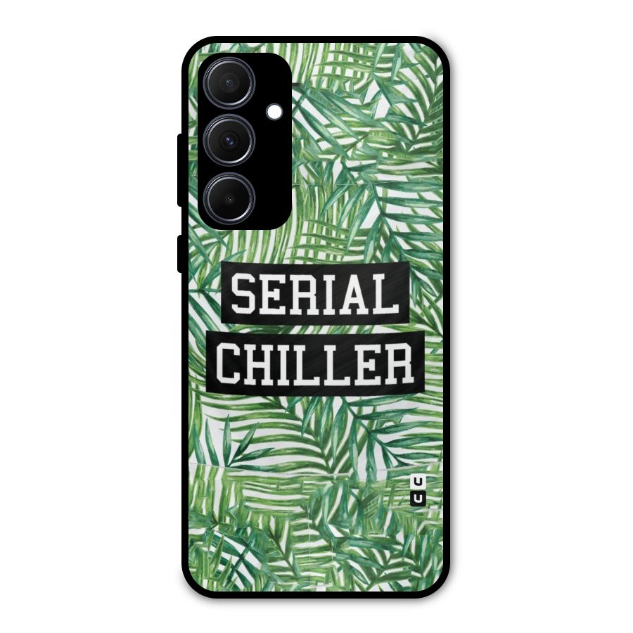 Serial Chiller Metal Back Case for Galaxy A35