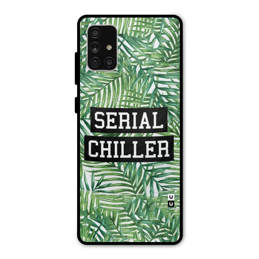 Serial Chiller Metal Back Case for Galaxy A71