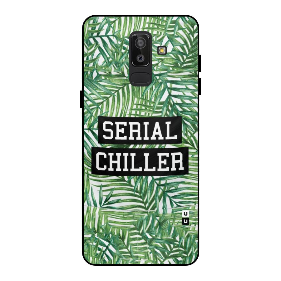 Serial Chiller Metal Back Case for Galaxy J8