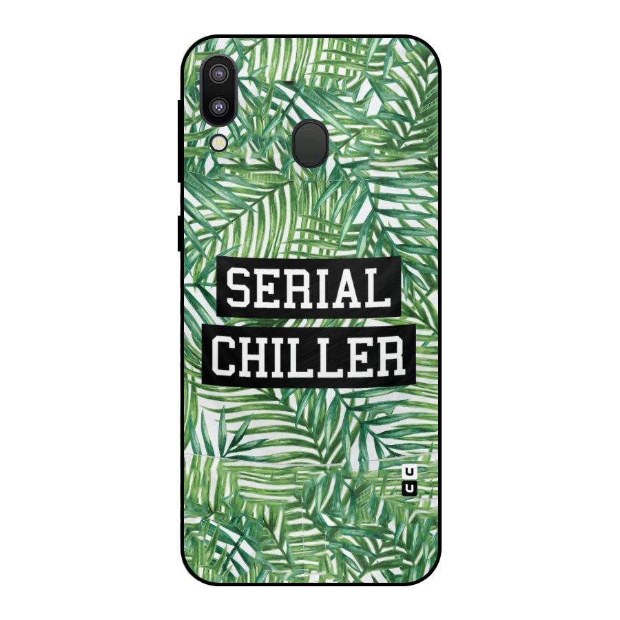 Serial Chiller Metal Back Case for Galaxy M20