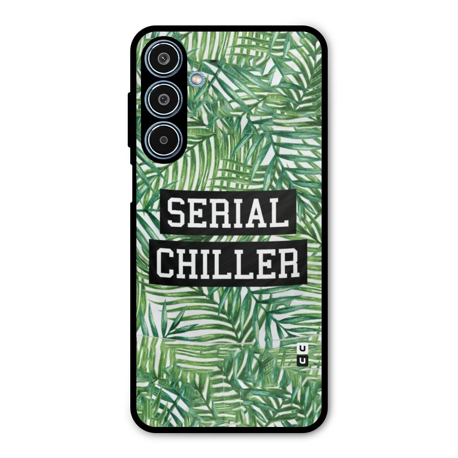 Serial Chiller Metal Back Case for Galaxy M35