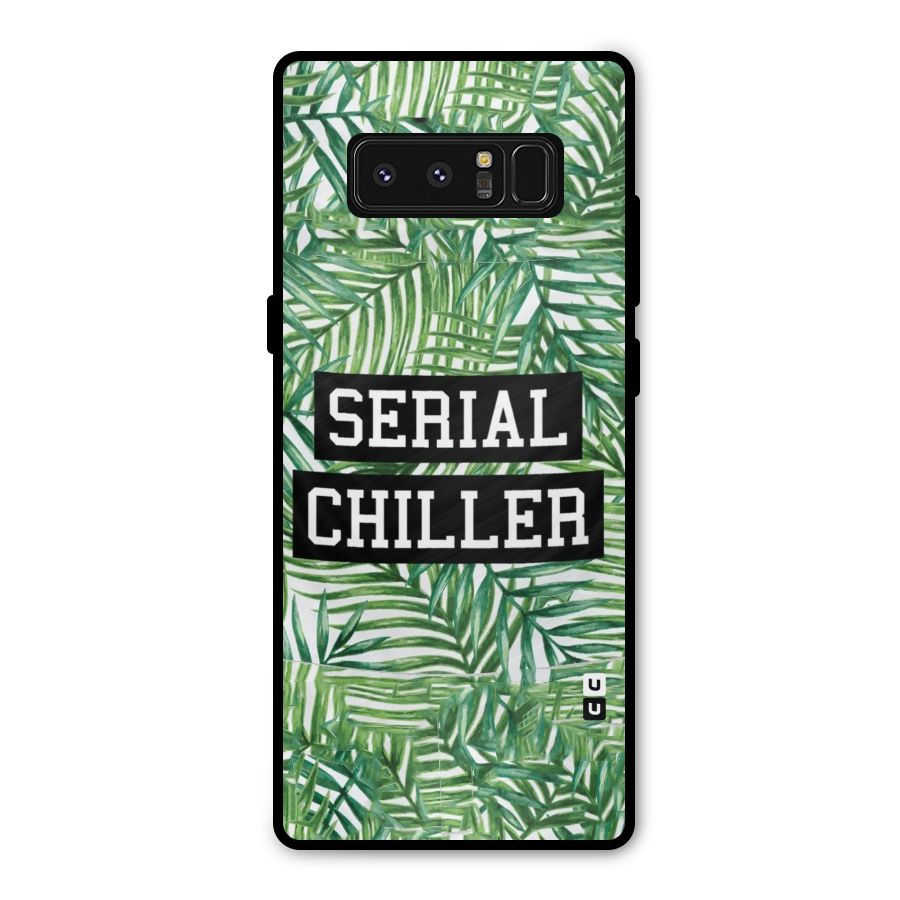 Serial Chiller Metal Back Case for Galaxy Note 8