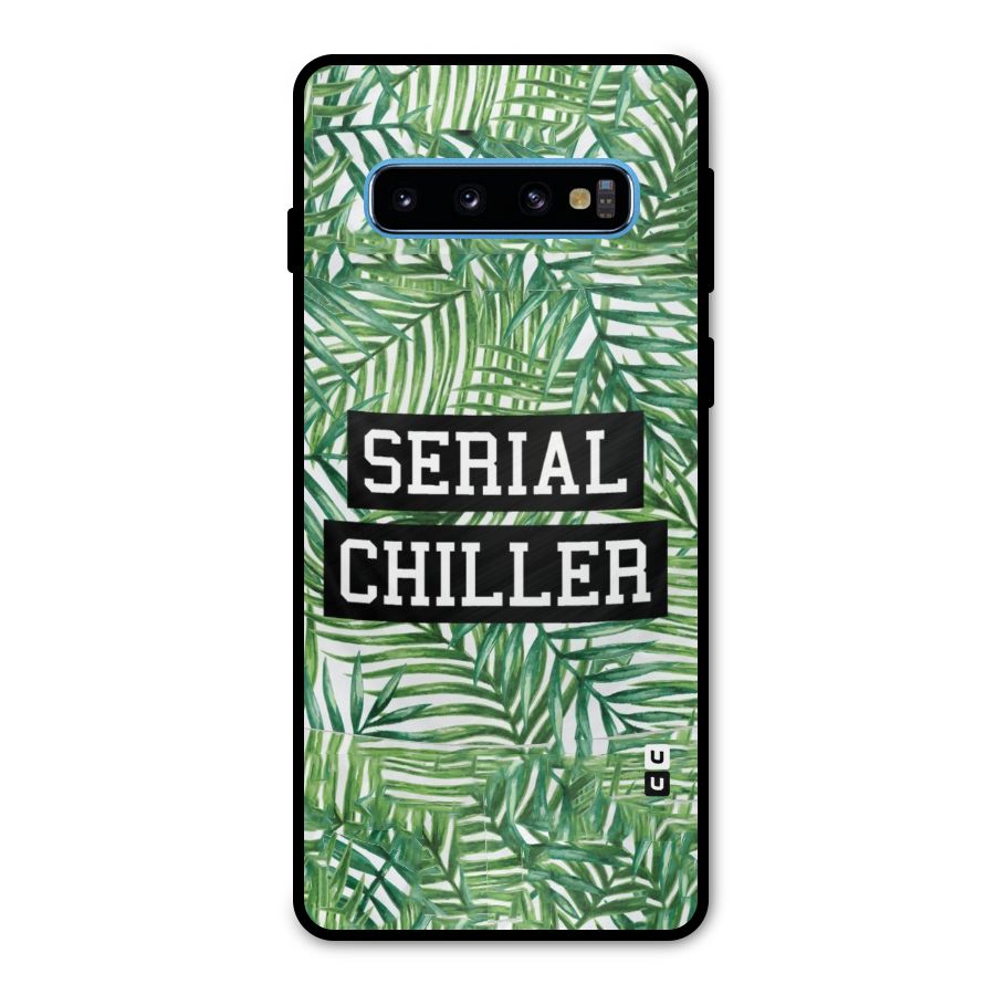 Serial Chiller Metal Back Case for Galaxy S10