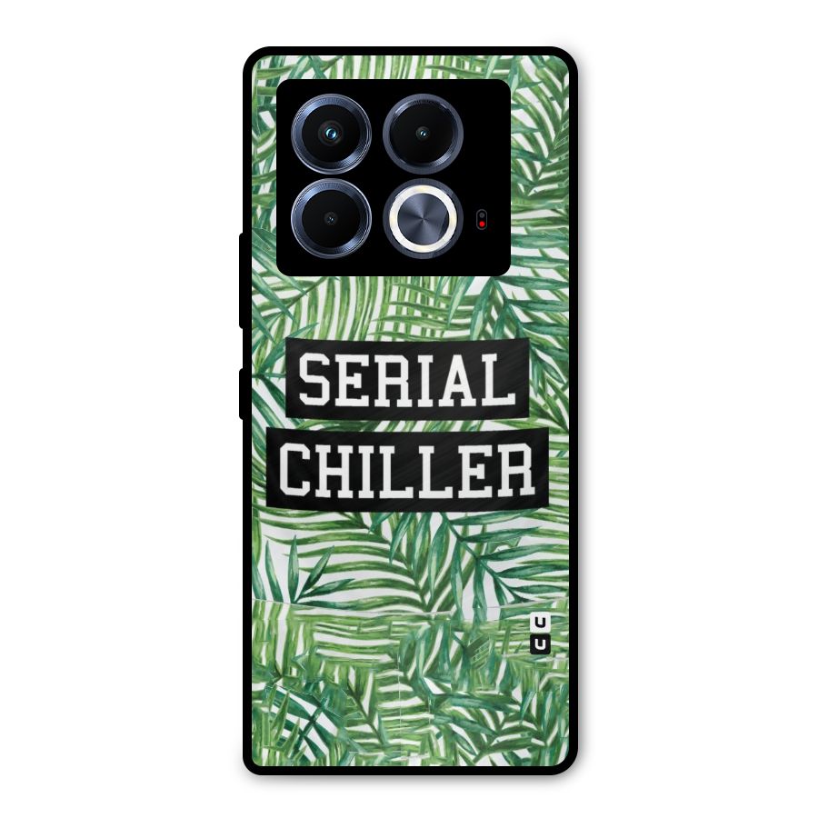 Serial Chiller Metal Back Case for Infinix Note 40 5G