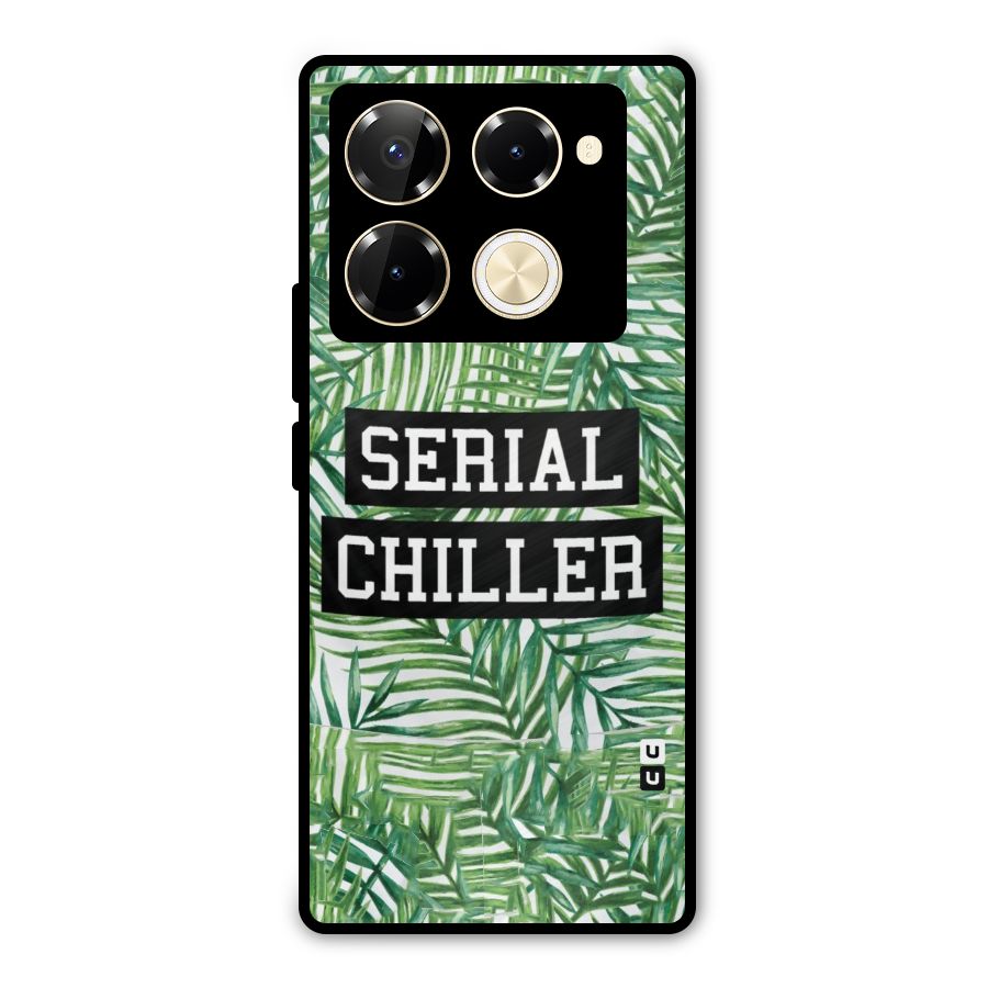Serial Chiller Metal Back Case for Infinix Note 40 Pro Plus