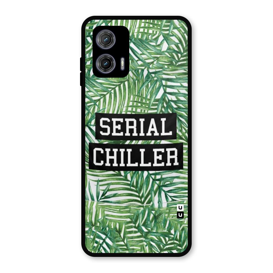 Serial Chiller Metal Back Case for Moto G73