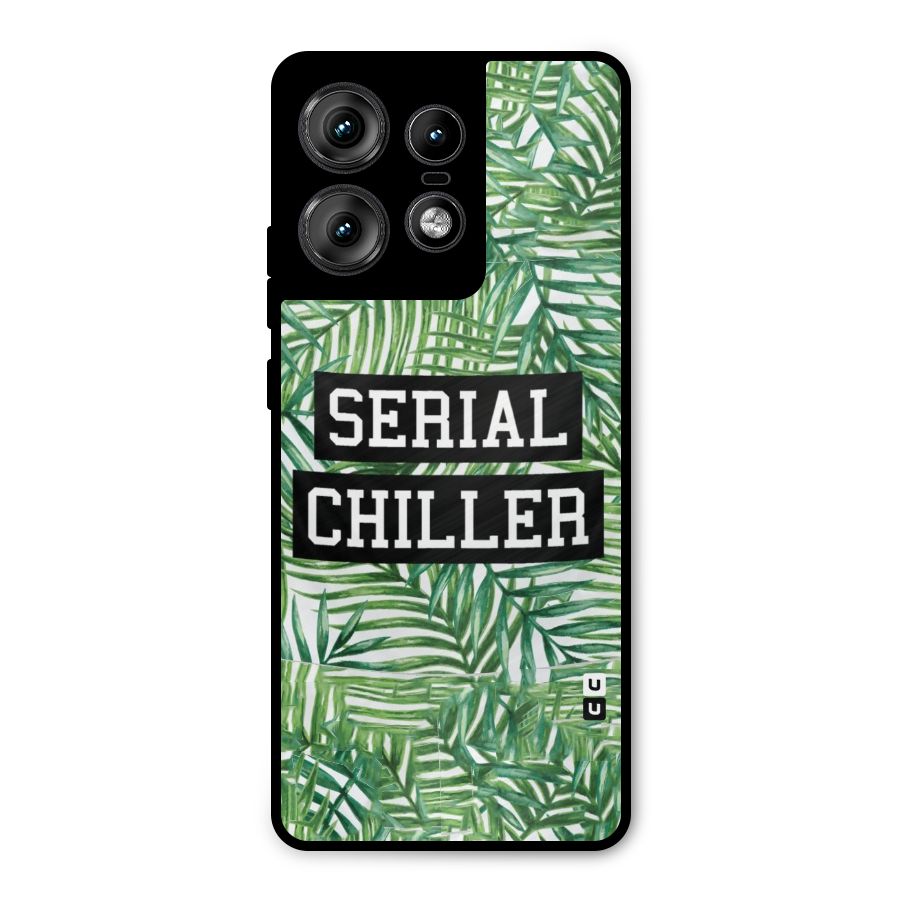 Serial Chiller Metal Back Case for Motorola Edge 50 Pro