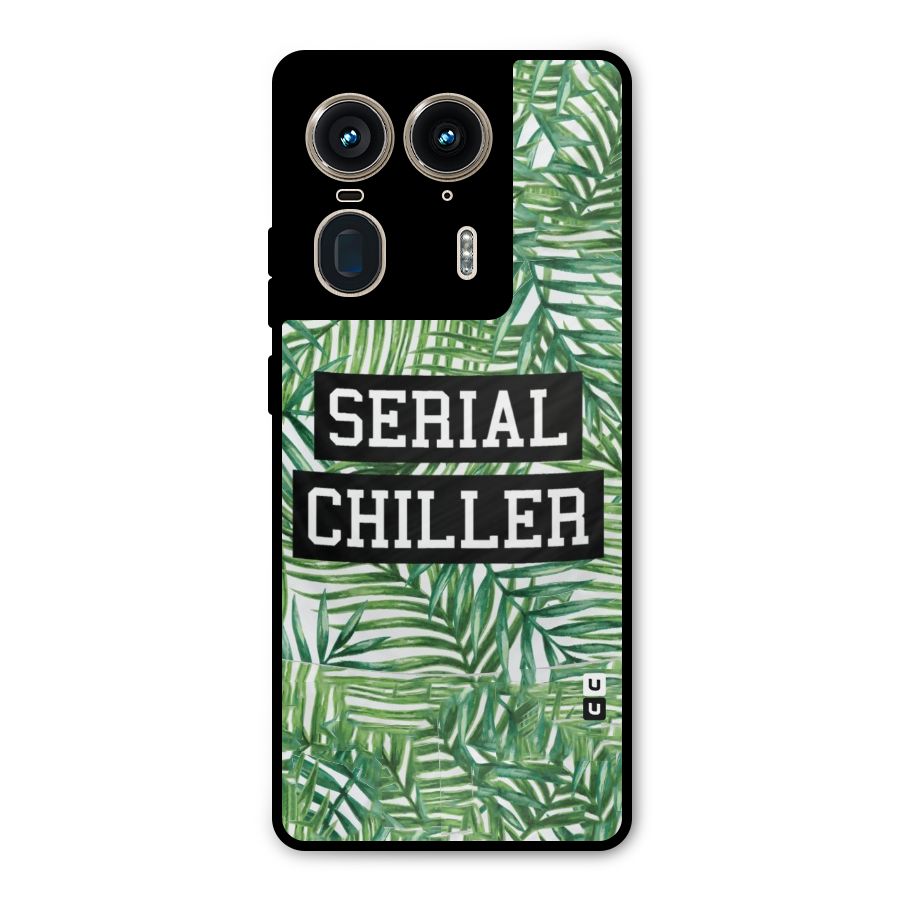 Serial Chiller Metal Back Case for Motorola Edge 50 Ultra