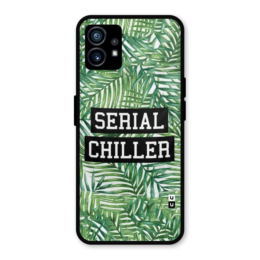 Serial Chiller Metal Back Case for Nothing Phone 1