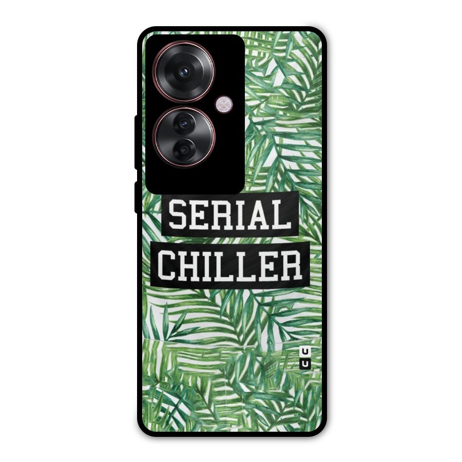 Serial Chiller Metal Back Case for Oppo F25 Pro