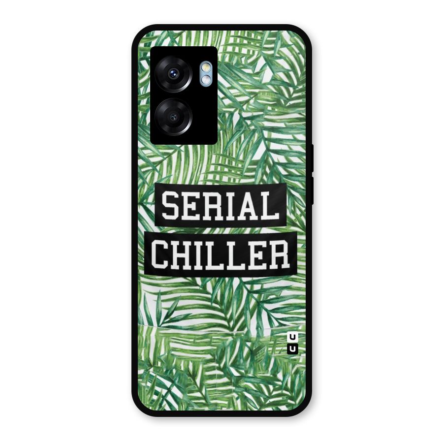 Serial Chiller Metal Back Case for Oppo K10 (5G)