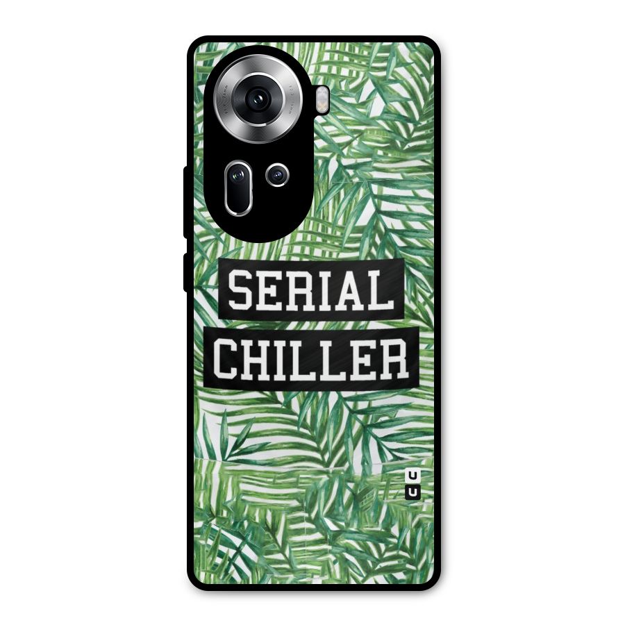 Serial Chiller Metal Back Case for Oppo Reno11 5G