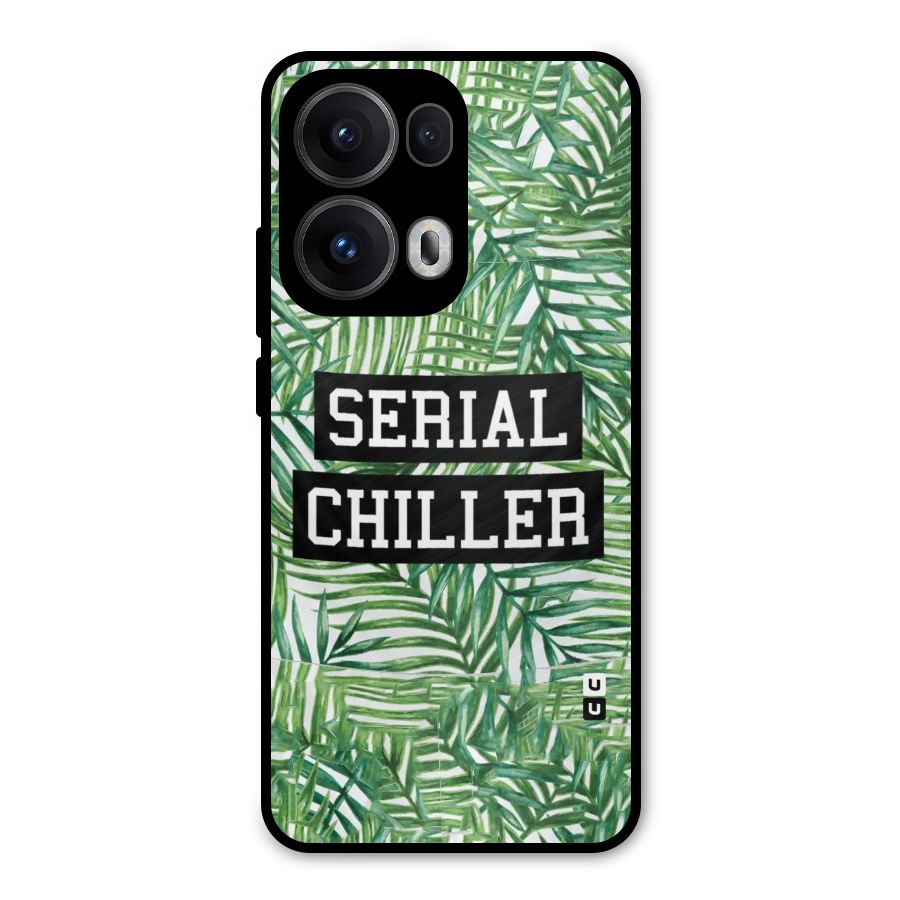 Serial Chiller Metal Back Case for Oppo Reno13 Pro