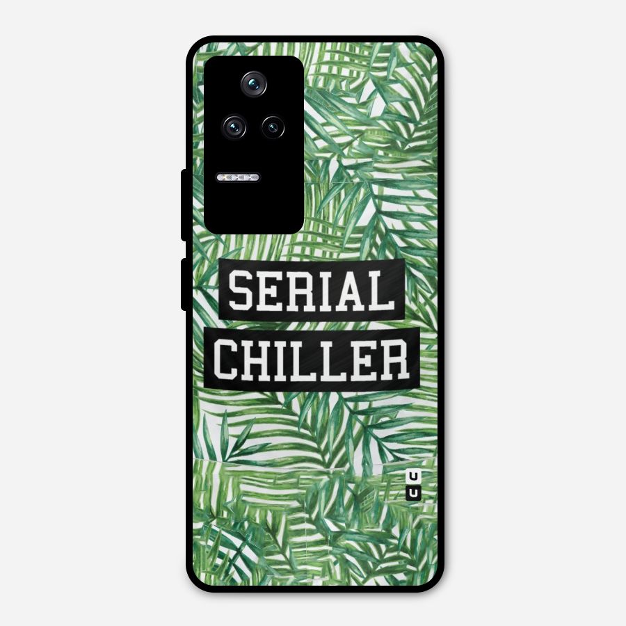 Serial Chiller Metal Back Case for Poco F4 5G