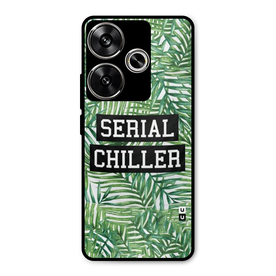 Serial Chiller Metal Back Case for Poco F6