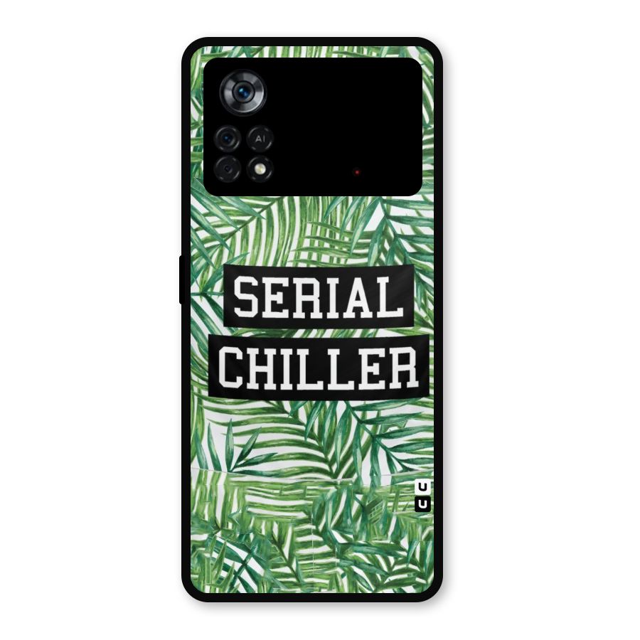Serial Chiller Metal Back Case for Poco X4 Pro 5G