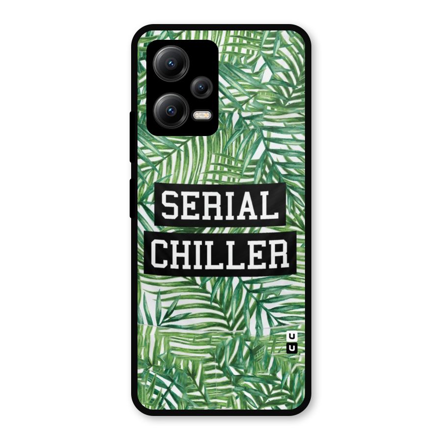 Serial Chiller Metal Back Case for Redmi Note 12 5G