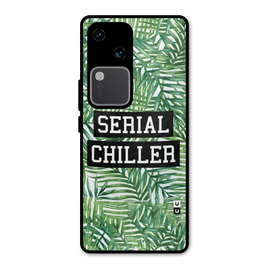 Serial Chiller Metal Back Case for Vivo V30 Pro
